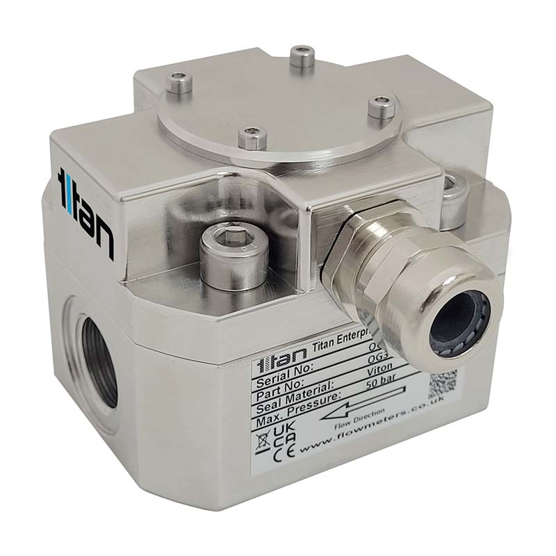 og3 oval gear positive displacement flow meters