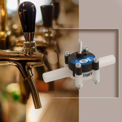 NSF-Approved beverage meter for beer tap dispense solutions