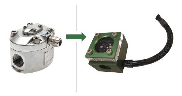 Development of OEM oval gear meter for McCloskey International