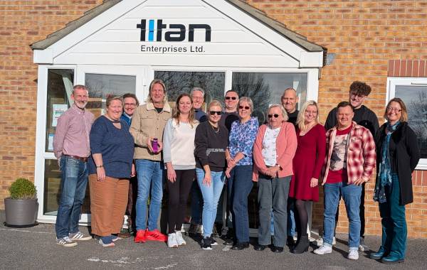 Titan team received Highly Commended accolade for Manufacturer of the Year