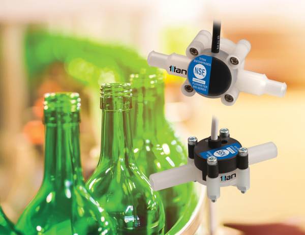 NSF-Approved 800 series and beverage turbine flowmeters for batching applications