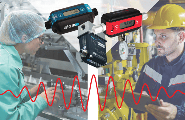 Titan's patented ultrasonic flow meter technology