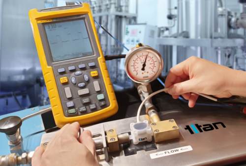 testing & calibrating flow meter performance