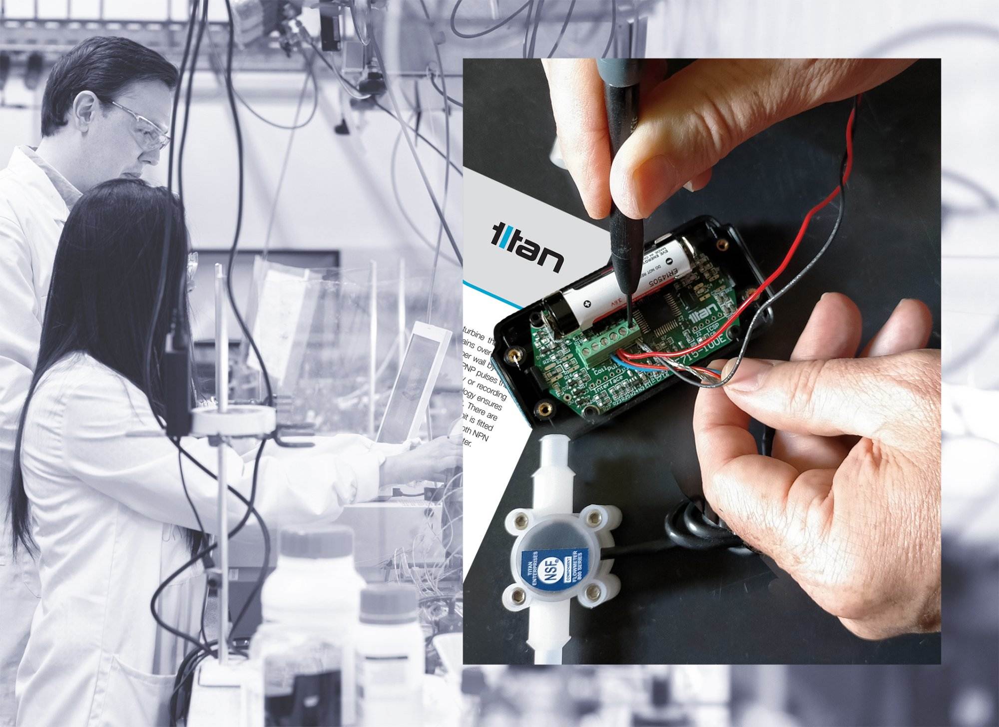 instructional videos for correct wiring of Titan's flow meters